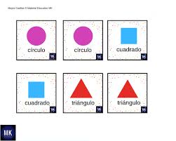 Depois de imprimido só recortar jogo da memoria com imagem e o nome do desenho jogo da memoria sílabas simples jogo da memoria com animais e bichinhos jogo da memoria do alfabeto. Memorama De Figuras Geometricas Para Imprimir Figuras Geometricas Para Preescolar Ensenanza De Las Letras Figuras Geometricas