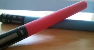 Frugal Easy Craft Make A Lightsaber For Your Little Jedi Star Wars Diy Easy Crafts Make A Lightsaber