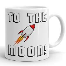 #bitcoin moon meme is a crypto meme land to make high. To The Moon Rocket Cryptocurrency Bitcoin Btc Meme Coffee Mug Cup Trader Gifts Ebay