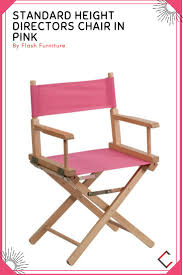 Flash Furniture Pink Beechwood Canvas Polyester Height Directors Chair With Images Flash Furniture Directors Chair Furniture
