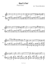 This score is based on. Heart Soul Sheet Music For Piano Solo Musescore Com