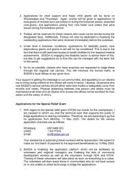 Sassa r350 grant application status could be 'referred' admalic february 27, 2021 47 to avoid fraud, sassa considers a random selection of applications each month to do internal verification and quality assurance. Cllr Leah Knott On Twitter Applications For The Special Relief Grant Of R350 Per Month For The Unemployed Applications To Go Live From Monday 11 May 2020 Whatsapp 082 0468 553 Ussd