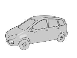 Minivan V1 Car Clipart Png Mini Van Car Clip Art