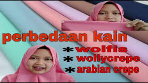 Perbedaan kain wolfis dan moscrepe. Perbedaan Kain Wolfis Wollycrepe Dan Arabian Crepe Youtube