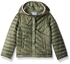 Columbia Boys Big Powder Lite Puffer Jacket Cypress Large