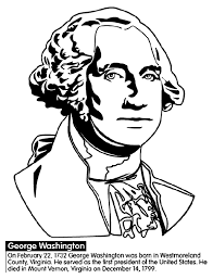 52 coloring pages presidents of the us. U S President George Washington Coloring Page Crayola Com