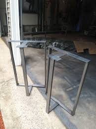 Counter Height Metal Table Base Etsy In 2020 Metal Table Metal Table Legs Metal Table Base