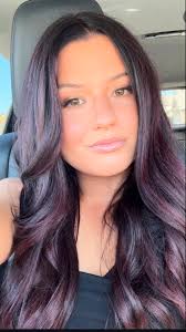 Last weeks HUGE TRANSFORMATION!! This babe wanted to cover all of her  blonde and have a Violet Cherry Cola brown color. That is not too red or  bright, but still noticeable. Challenge accepted and ...