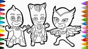 Coloriage pyjamasques a imprimer beau 82 luxe collection de. Dessin Et Coloriage Les Pyjamasque Pour Enfant How To Draw And Color For Kids Tt88 Youtube