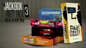 Jackbox Party Pack 3 Review Would You Like To Play A Game Party Packs Battle Games Game Development Company