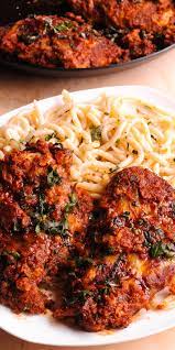 Authentic Italian Chicken Parmigiana Italian Recipes Authentic Chicken Parmigiana Recipe Italian Recipes