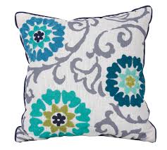 Free delivery for many products! Better Homes Gardens Floral Medallion Decorative Throw Pillow Gray And Blue Walmart Com Walmart Com