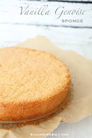 Light And Fluffy Vanilla Genoise Sponge British Baking Show Recipes Sponge Cake Recipes Cake Recipes