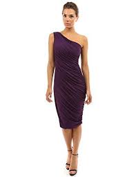 Amazon Com Pattyboutik Women S One Shoulder Cocktail Dress Clothing One Shoulder Cocktail Dress Womens Cocktail Dresses Best Cocktail Dresses