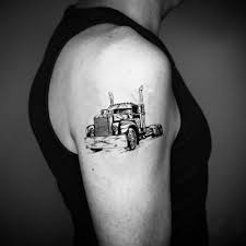 Working two jobs to support his family, he continued to grow his business until he was successful enough to quit his truck driving job and manage his tattoo shop full time. Amazon Com Truck Temporary Fake Tattoo Sticker Set Of 2 Www Ohmytat Com Beauty Personal Care
