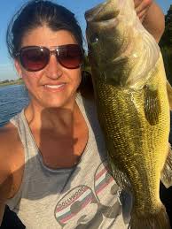 Did a little pond management this afternoon. About did not have enough pole  for that bass though.