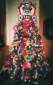 Paw Patrol Christmas Tree Christmas Tree Themes Christmas Trees For Kids Paw Patrol Christmas