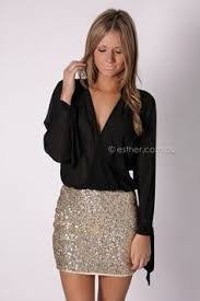 New Years Eve Outfit Ideas For Cold Weather Sparkle Skirt Fashion Eve Outfit