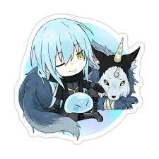 Rimuru Ranga Sticker By Slilyx75 In 2021 Anime Chibi Chibi Anime
