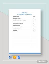 Sample daily cleaning plant checklist.you can add or amend points as per plant requirements. Free 16 Project Checklist Samples Templates In Excel Pdf Ms Word Google Docs Pages