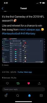 Looking for that skeleton key sleeper to get you through week 15? Sleeper On Twitter It S The First Gameday Of The 2019 Nfl Season Like And Retweet For A Chance To Win Free Swag From Https T Co Bhlzvmbvwn Fantasyfootball Nfl Fantasy Https T Co Mcaxgx0vbs