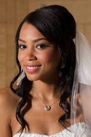 For a wedding hairstyle for black brides that want a classic look, and half up half down style may be what you seek. Hottest Trendy Wedding Hairstyles With Veil Page 20 Of 26 Hairstylezonex