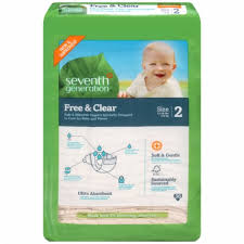 Diaper bundles, baby wipes, prenatal vitamins, baby shampoo Seventh Generation Free Clear Size 2 Diapers 36 Ct Gerbes Super Markets