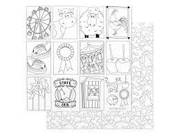 Millions customers found food carnival templates &image for graphic design on pikbest. Photo Play 12 X 12 In Paper State Fair Color Me Sheet 25 Pieces Createforless