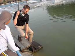 Grant hooks up at the China pay lake