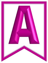 You can then create words and pick new colors! Swallowtail Printable Alphabet Banner Letters Hot Pink Printable Party Com