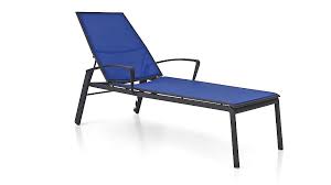 Largo Mediterranean Blue Mesh Chaise Lounge Mid Century Lounge Chairs Outdoor Chaise Lounge Chaise Lounge