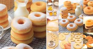 Terharu bisa bikin donat sekempus ini 😝 bedanya di tepung, sy gunakan pro sedang dan setelah dibandingin lebih fluffy yg prosedang Resep Donat Kentang Empuk Montok Empuk Bangett Sampai Berhari Hari Resep Spesial
