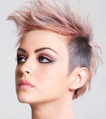 This hairstyle includes reducing the hair to shorter lengths and then styled to develop a semi pompadour. Best Short Punk Haircuts