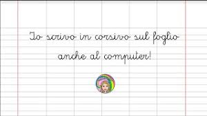 Fogli a quadretti stampa : Tutorial Come Scrivere In Corsivo Su Un Foglio A Righe O A Quadretti Dal Computer Youtube