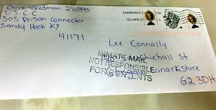 I am interested in writing to inmates. Scots Barman Victim Of Prisoner Pen Pal Prank Deadline News