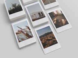 Instant Photo Mockup 3 Instant Photos Photo Freelance Graphic Design