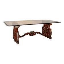 The table top is decoupaged with a designer paper that's trending at the moment. 19th C Italian Painted Coffee Table Chairish