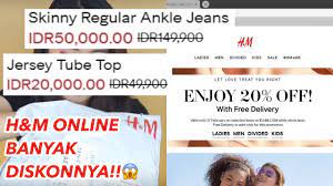 Belanja Di H M Online Banyak Salenya Tutorial Beli Indonesia Youtube