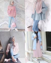 Contoh warna khaki dan beige. Neutral Tudung Nampak Cantik Dengan Warna Jeans Situ Biru Lagi Kat Tutudung Warna Neutral Hijab Fashion Casual Hijab Outfit Hijabi Outfits Casual