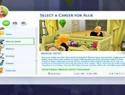 Most Popular Sims 4 Career Mods The Sims Catalog Sims Sims 4 Makeup Artist Career