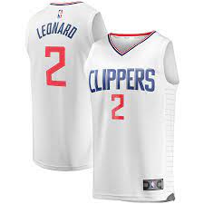 Kawhi leonard of the los angeles clippers. Youth La Clippers Kawhi Leonard Fanatics Branded White 2020 21 Fast Break Player Jersey Association Edition