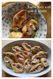Conchiglioni Pasta Shells With Tuna And Ricotta Perfect Party Food Page 2 Of 2 The Pasta Project Recipe In 2020 Conchiglioni Recipe Food Shell Pasta Recipes