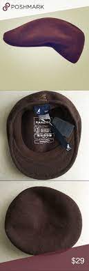 Dark Brown Wool Kangol Cap Nwt Kangol Kangol Cap Clothes Design