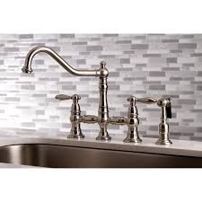 restoration kitchen faucet with side