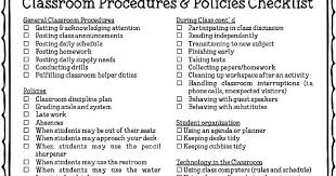 Aspire To Inspire Classroom Resources Classroom Procedures