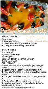 Resepi puding laici nenas via. Facebook