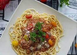 Cara Memasak Spaghetti Bolognese Dengan Bebola Daging Yang Cepat Aneka Resepi Enak Recipe Resep Cara Memasak Daging