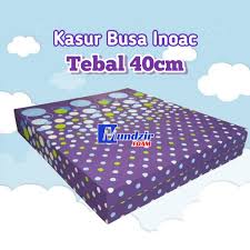 Sedangkan untuk harga kasur inoac ini pastinya yang paling mahal dari ukuran di bawahnya. Kasur Busa Inoac Original Tebal 40cm Type Yukata Dan Eon Lg Garansi 10 15 Thn Variasi Ukuran Motif Shopee Indonesia