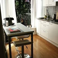 Ikea Hack Utby Bar Frame Linnmon Table Top Top Kitchen Table Bar Top Tables Ikea Bar