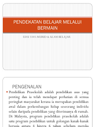 Mengingat tidak semua siswa menyenangi olahraga tolak peluru. Pendekatan Belajar Melalui Bermain